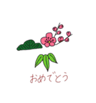 花のごあいさつ（個別スタンプ：40）