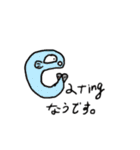 ローマ字パラダイス（個別スタンプ：5）