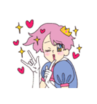 桃髪刀の王子様（個別スタンプ：5）