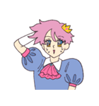 桃髪刀の王子様（個別スタンプ：17）
