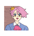 桃髪刀の王子様（個別スタンプ：25）