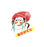 ぼうし女子（個別スタンプ：1）