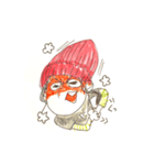ぼうし女子（個別スタンプ：5）