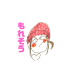 ぼうし女子（個別スタンプ：22）