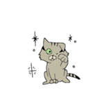 猫とデグー（個別スタンプ：11）
