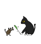 猫とデグー（個別スタンプ：23）