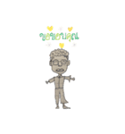 友達スタンプマン（個別スタンプ：4）