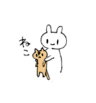 うさぎの使いやすいスタンプ（個別スタンプ：15）