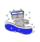 ほしねこユリアン 冬（個別スタンプ：6）