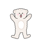 ミルク熊のしあわせ（個別スタンプ：1）