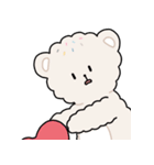 ミルク熊のしあわせ（個別スタンプ：12）