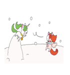 こと絵もん お絵かきダイスキ5（個別スタンプ：7）