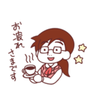 カレ子さんスタンプ2 お仕事編（個別スタンプ：3）