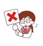 カレ子さんスタンプ2 お仕事編（個別スタンプ：8）