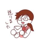 カレ子さんスタンプ2 お仕事編（個別スタンプ：21）