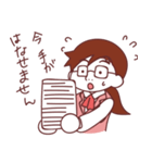 カレ子さんスタンプ2 お仕事編（個別スタンプ：22）