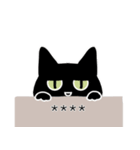 幸せ運ぶ黒猫さん カスタム（個別スタンプ：32）