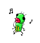 ぷりゅっと くちびるモンスター’ず（個別スタンプ：4）