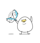 あごぴよとサバ（個別スタンプ：3）