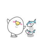 あごぴよとサバ（個別スタンプ：4）