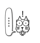 カク猫4【 カスタムスタンプ 】（個別スタンプ：5）