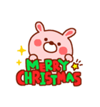 かわいい動物たちのクリスマススタンプ（個別スタンプ：6）