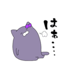 推しラブ -紫-（個別スタンプ：3）