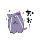 推しラブ -紫-（個別スタンプ：30）