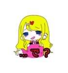 金髪ちゃん（個別スタンプ：5）