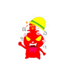 頑張って！もぐらくん（個別スタンプ：1）