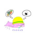 頑張って！もぐらくん（個別スタンプ：8）