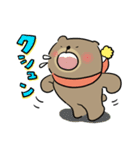 冬がすきなくまのスタンプ（個別スタンプ：3）