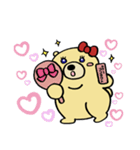 くまのもんちゃん（個別スタンプ：3）