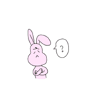 うさぎの感情、学んどく？（個別スタンプ：3）
