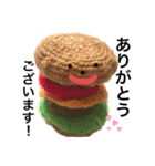 大人が使える★おしゃべり手編みバーガー君（個別スタンプ：5）