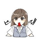 百合豚の風紀委員長（個別スタンプ：5）