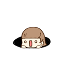 みにも〜穴からひょっこり編〜（個別スタンプ：14）