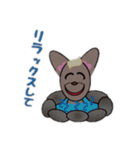 オーストラリアンケルピーD＆Kワン（個別スタンプ：21）