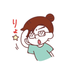 カレ子さんスタンプ 日常編（個別スタンプ：21）
