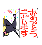 敬語な見切れペンギン（個別スタンプ：5）