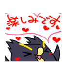 敬語な見切れペンギン（個別スタンプ：7）