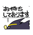 敬語な見切れペンギン（個別スタンプ：10）