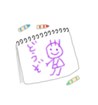 らくがきちゃんたち（個別スタンプ：22）