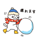 猫の長さんスタンプ 第4弾 冬バージョン（個別スタンプ：30）