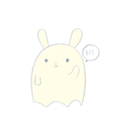 かわいい！おばけうさぎちゃん（個別スタンプ：5）