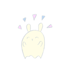 かわいい！おばけうさぎちゃん（個別スタンプ：12）