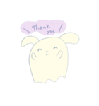 かわいい！おばけうさぎちゃん（個別スタンプ：14）