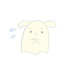 かわいい！おばけうさぎちゃん（個別スタンプ：15）