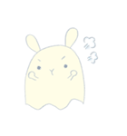 かわいい！おばけうさぎちゃん（個別スタンプ：17）