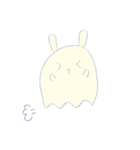 かわいい！おばけうさぎちゃん（個別スタンプ：18）